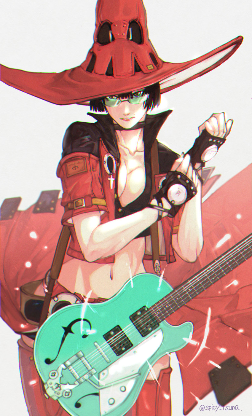 i-no (guilty gear and 1 more) drawn by tsuna_(akmu8832)