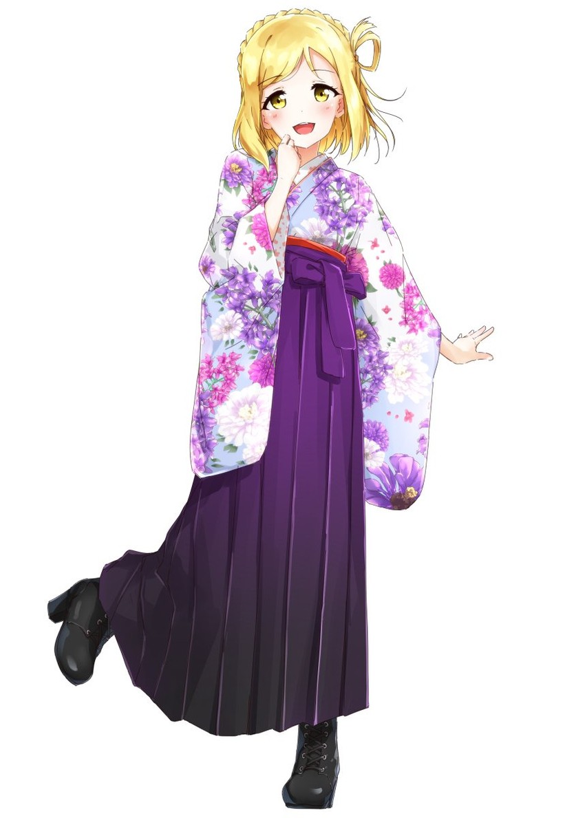 ohara mari (love live! and 1 more) drawn by suke_(momijigari)