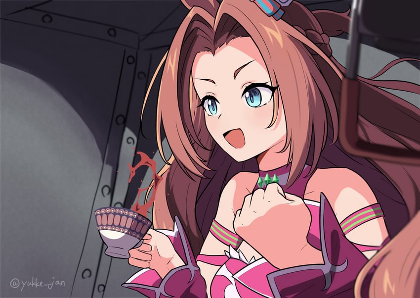 rosehip and kawakami princess (umamusume and 1 more) drawn by yukke_jan