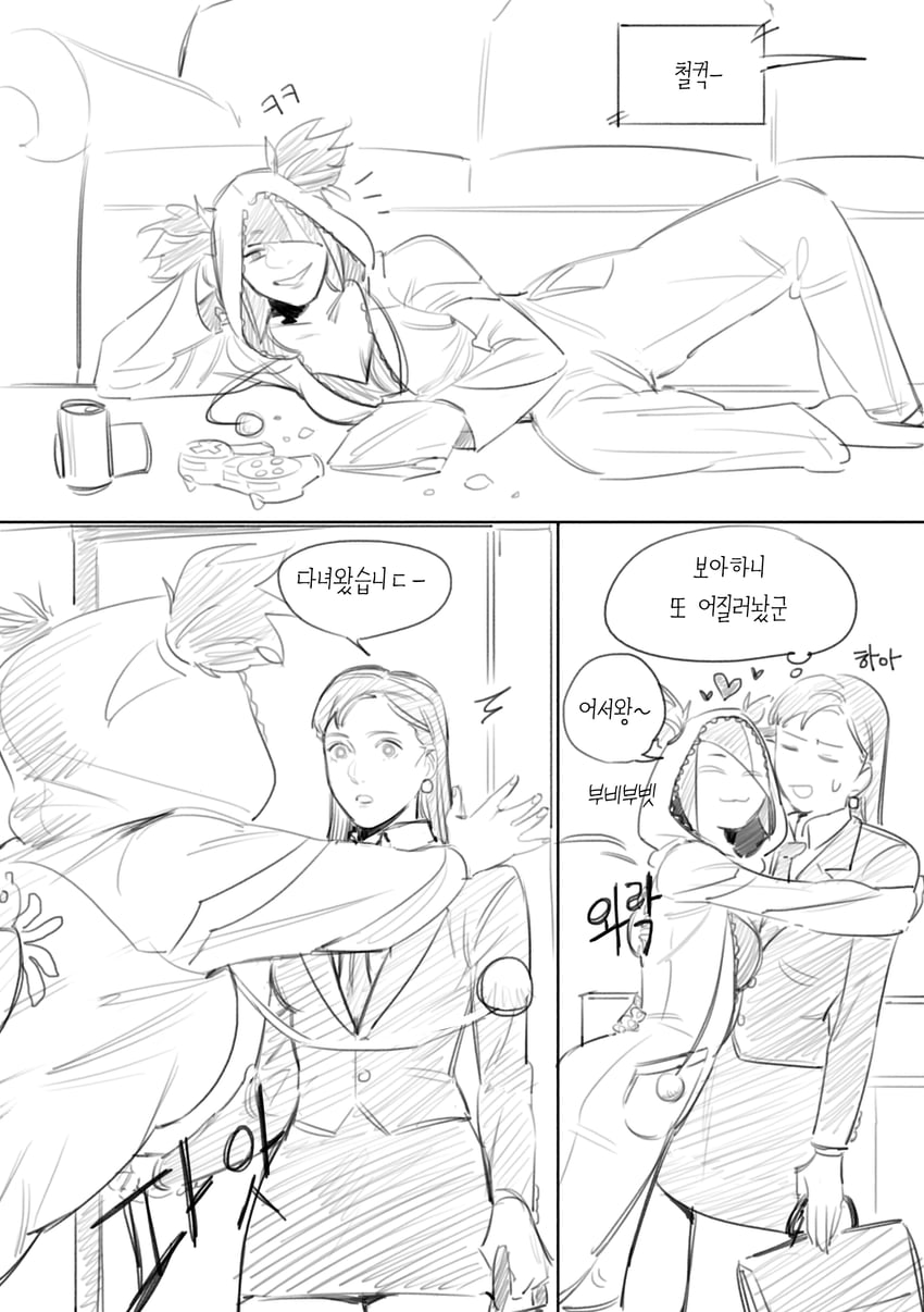 chun-li and han juri (street fighter and 1 more) drawn by bbubbubbobbo123
