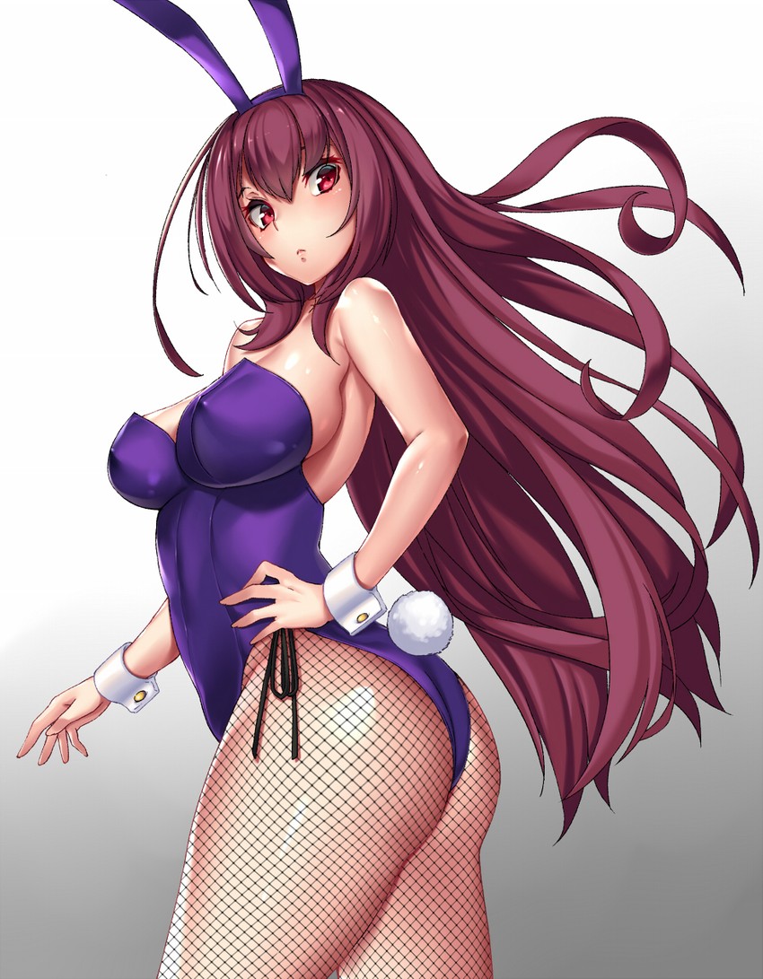 scathach (fate and 1 more) drawn by takanashi-a
