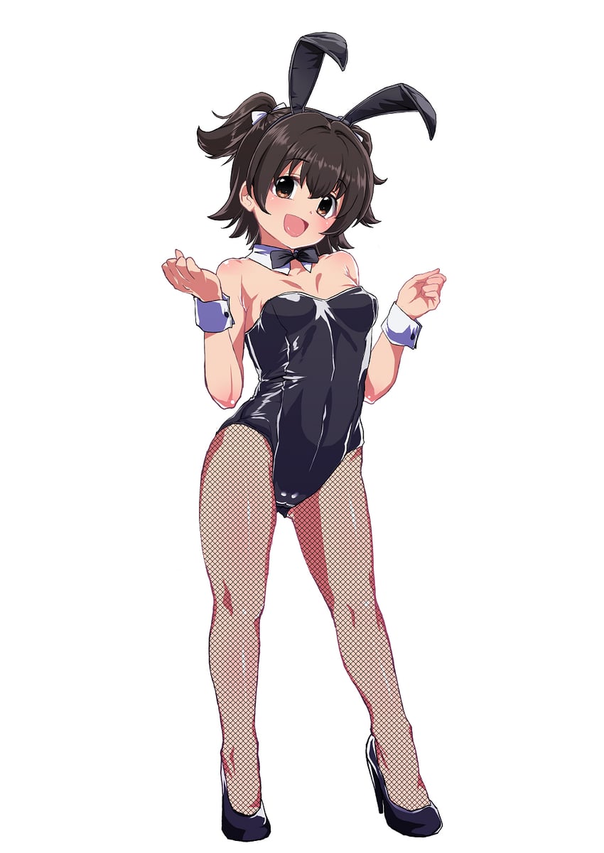 akagi miria (idolmaster and 1 more) drawn by shift_(waage)