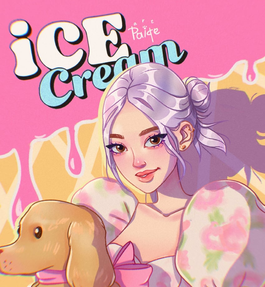 rose (real life and 1 more) drawn by paige_catart