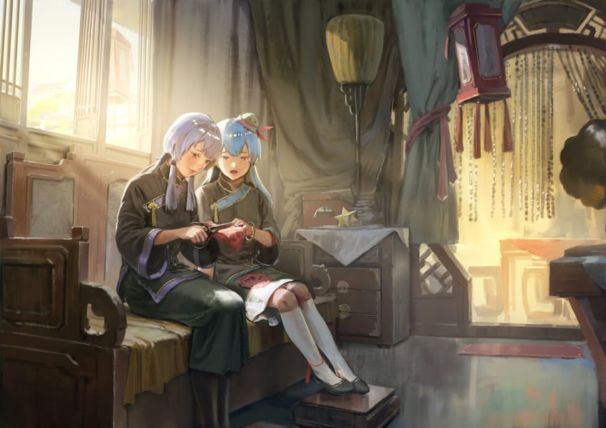 xingchen and haiyi (vocaloid and 2 more) drawn by jeanex