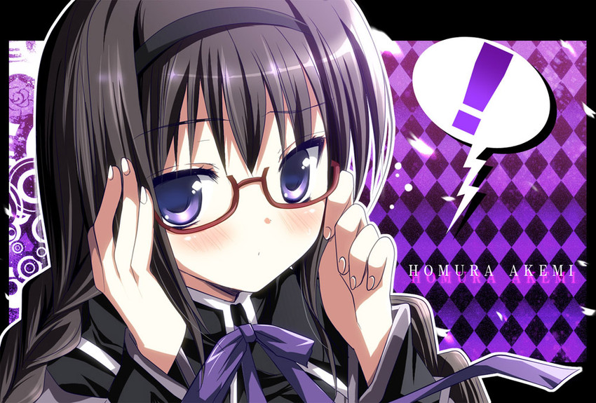 akemi homura (mahou shoujo madoka magica) drawn by nekota_nyonyo