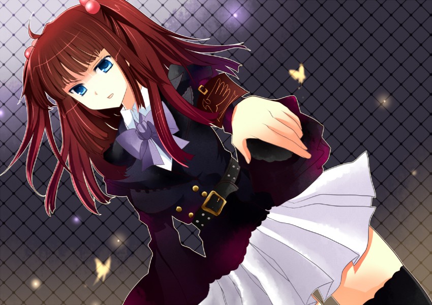 ushiromiya ange (umineko no naku koro ni) drawn by kinatsu_souju