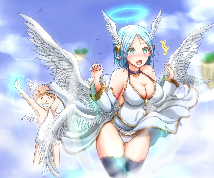 aether (shingeki no bahamut and 1 more) drawn by e-kichi