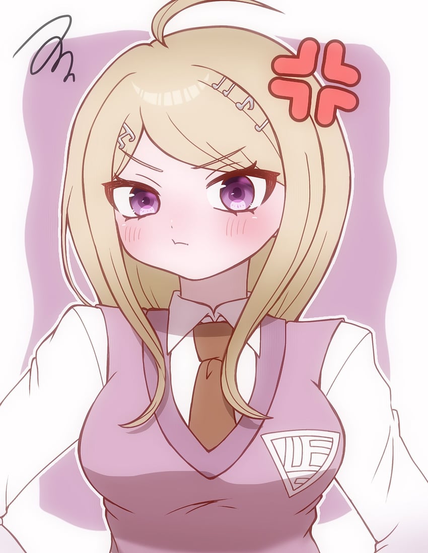 akamatsu kaede (danganronpa and 1 more) drawn by wassho_i