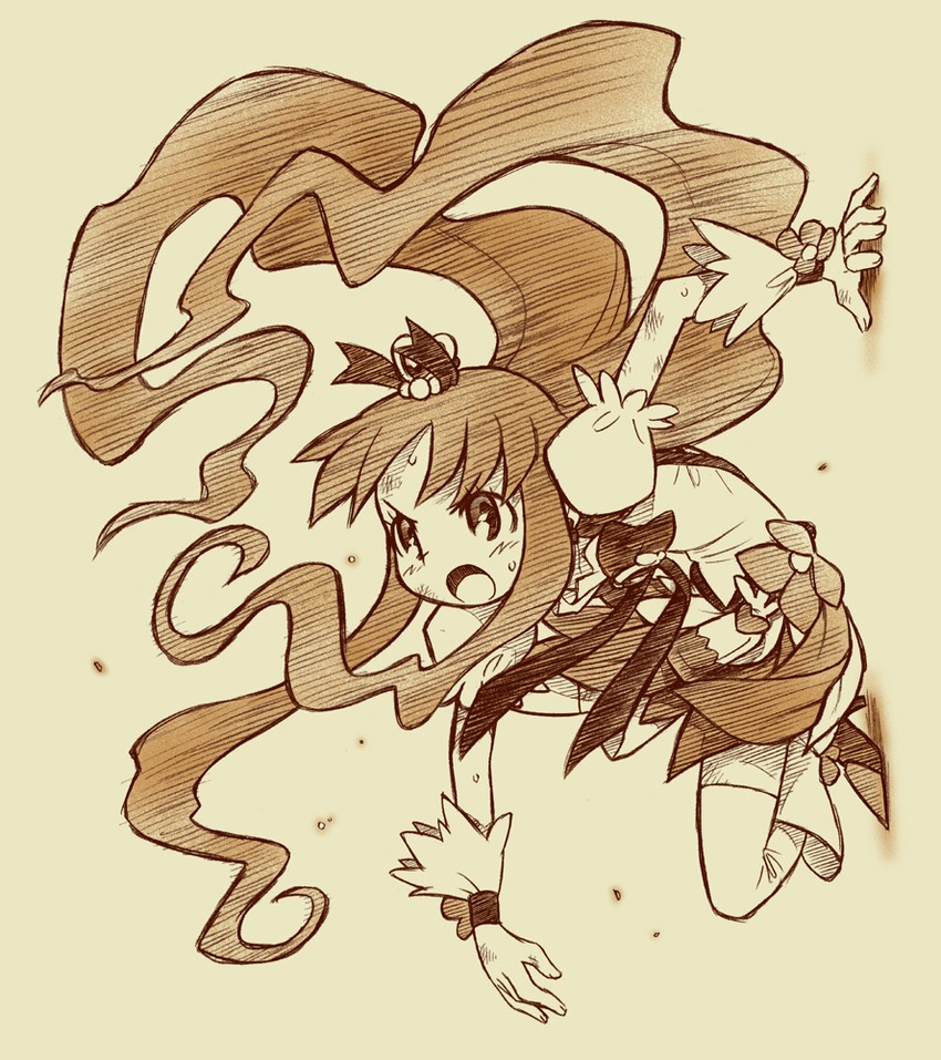 kurumi erika and cure marine (precure and 1 more) drawn by taryl