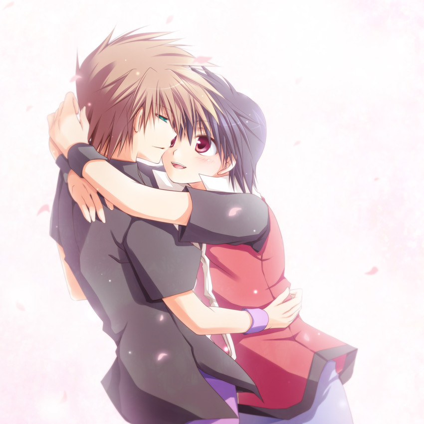 red and blue oak (pokemon and 1 more) drawn by mayokichi