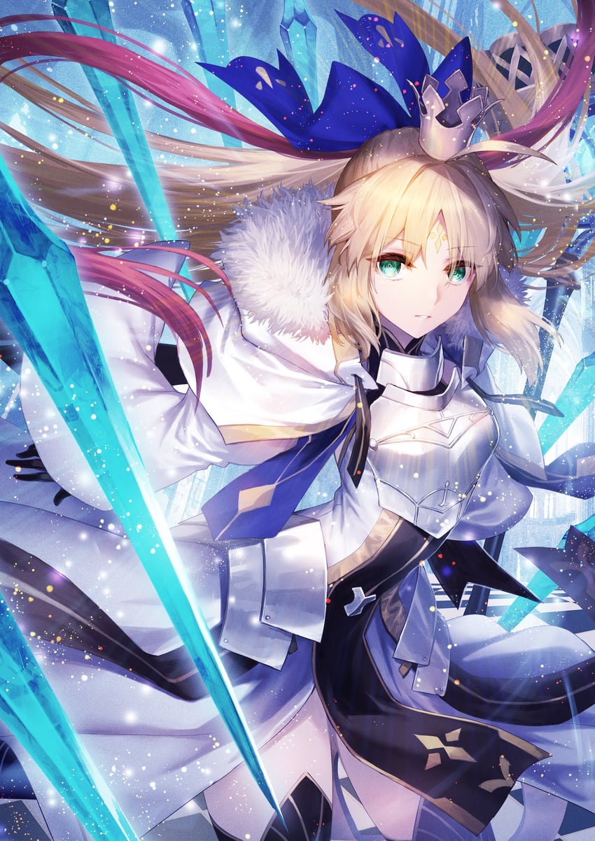 artoria pendragon and artoria caster (fate and 1 more) drawn by nakamura_eight