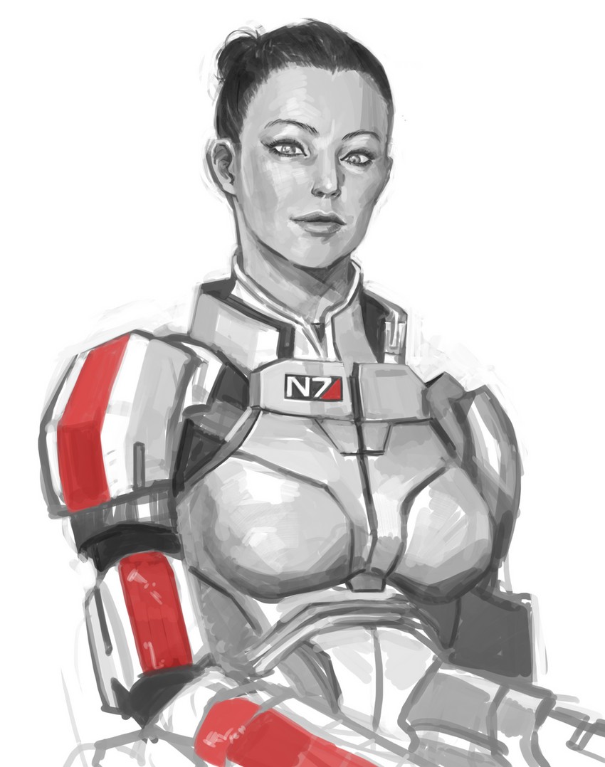 commander shepard (mass effect and 1 more) drawn by cheetahman_(1ddghfr78cswc)