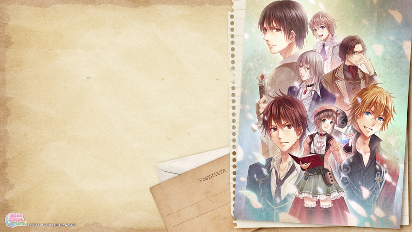 meriel, ralph, clemens, alexey, johann, and 2 more (atelier and 1 more) drawn by fukahire_(ruinon)