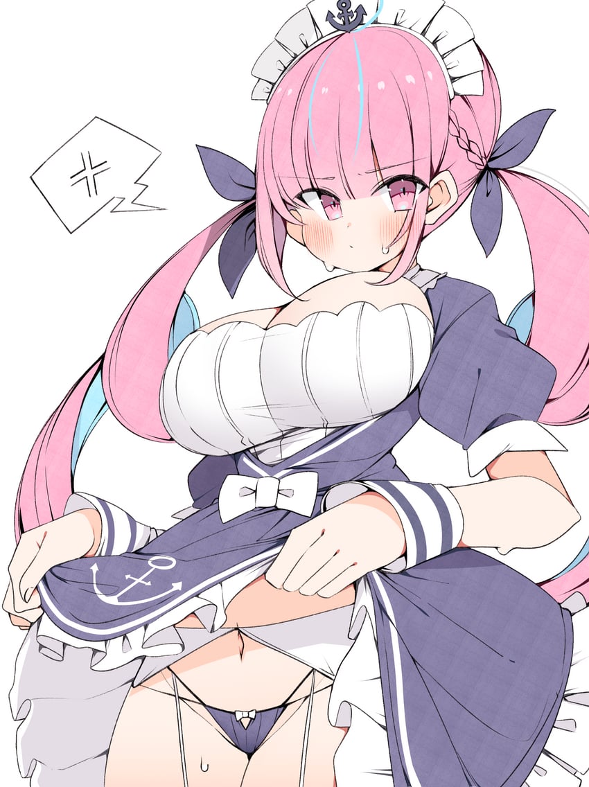 minato aqua and mococo abyssgard (hololive) drawn by kuma_no_bansoukou