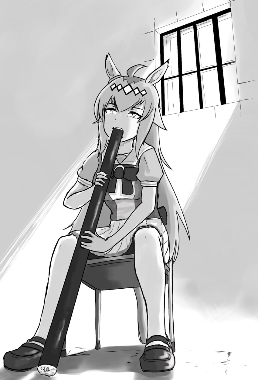 oguri cap (umamusume and 1 more) drawn by kannagi2001