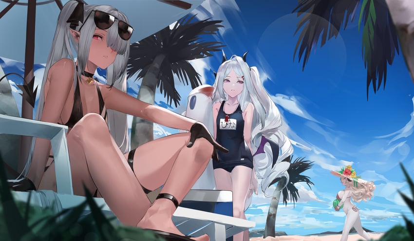 hina, iori, and izumi (blue archive) drawn by blazpu