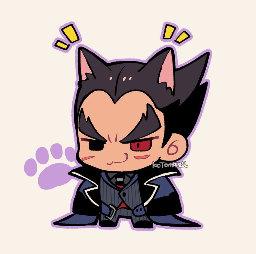 mishima kazuya (tekken) drawn by kotorai