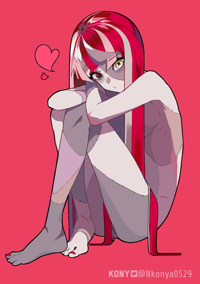 kureiji ollie (hololive and 1 more) drawn by nkonya