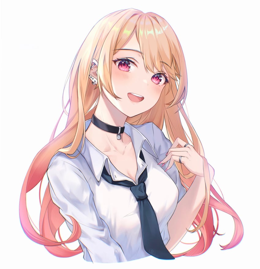 kitagawa marin (sono bisque doll wa koi wo suru) drawn by soybean_(hisoybean)