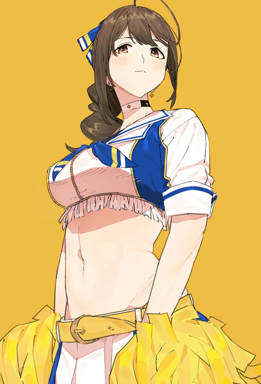 kuwayama chiyuki (idolmaster and 1 more) drawn by 2kai_floor