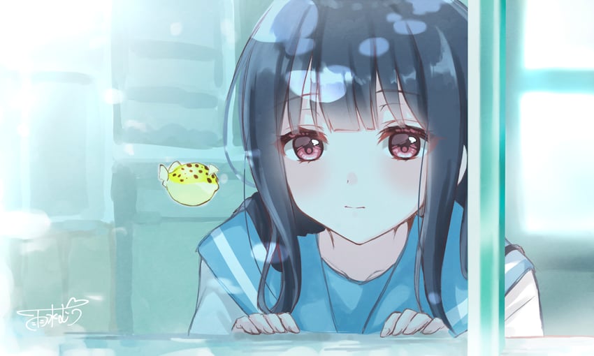 yoroizuka mizore (hibike! euphonium and 1 more) drawn by usui_muu