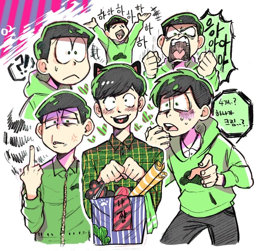 matsuno choromatsu (osomatsu and 2 more) drawn by o2_(o2mm)