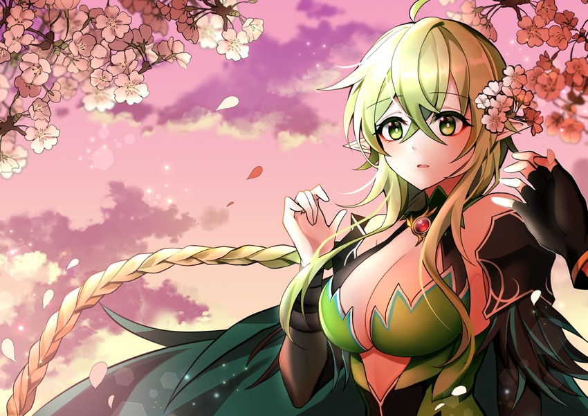 rena erindel and twilight (elsword) drawn by hamericano