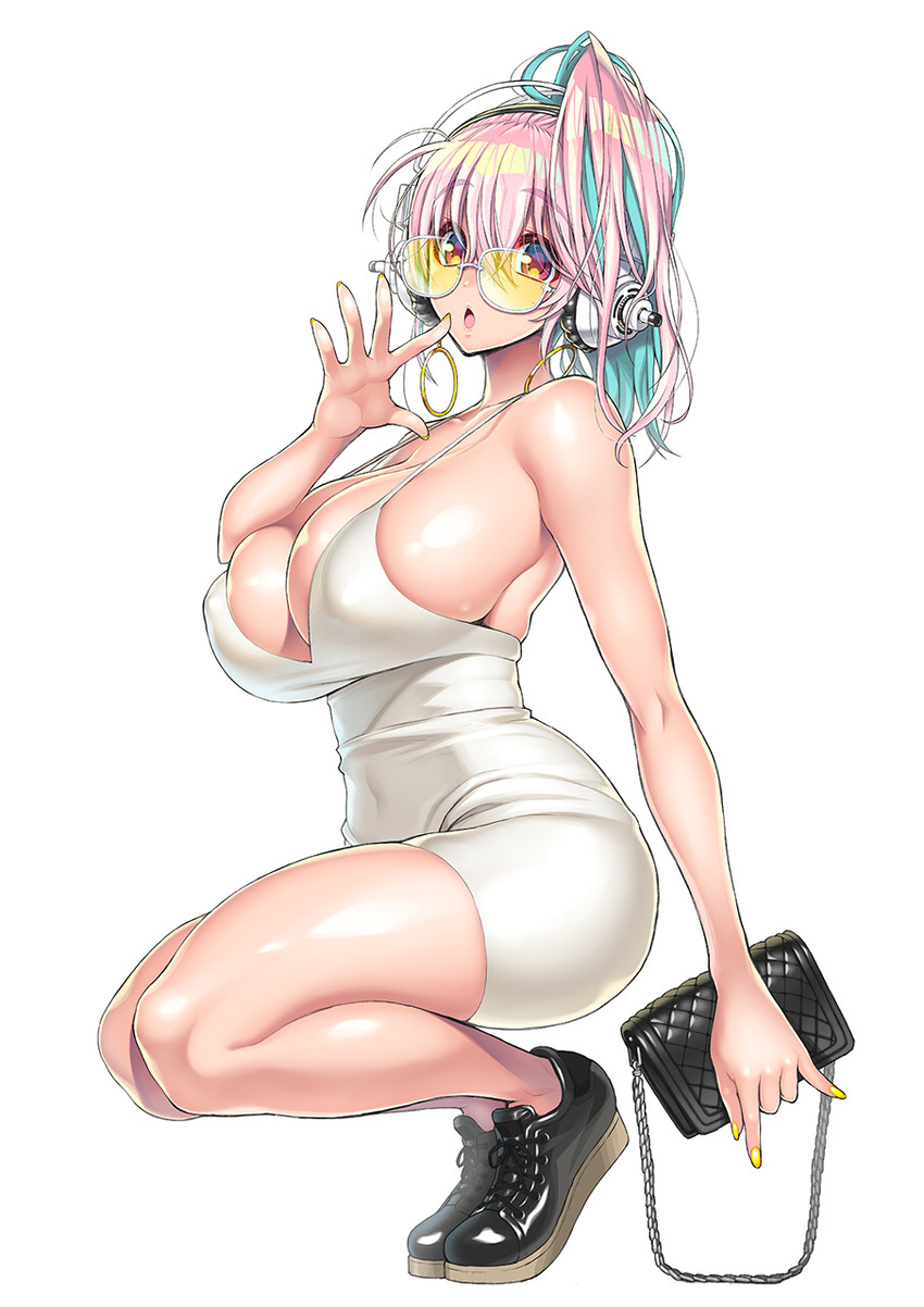 super sonico (nitroplus) drawn by tsuji_santa