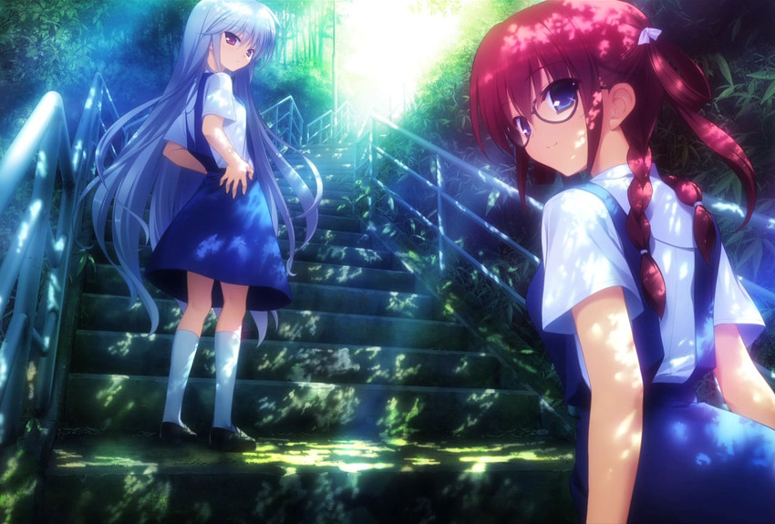 suou amane and kazami kazuki (grisaia and 1 more) drawn by fumio_(ura_fmo)