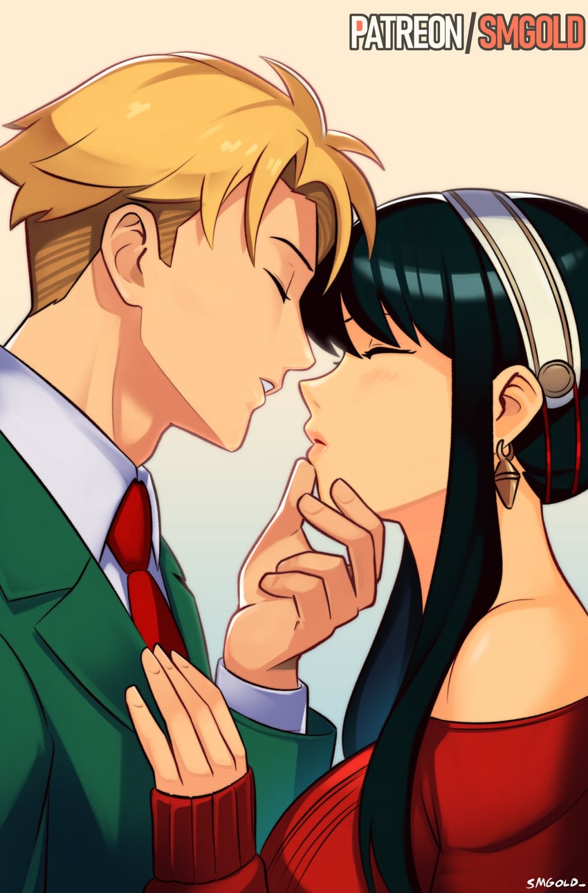 yor briar and twilight (spy x family) drawn by smgold