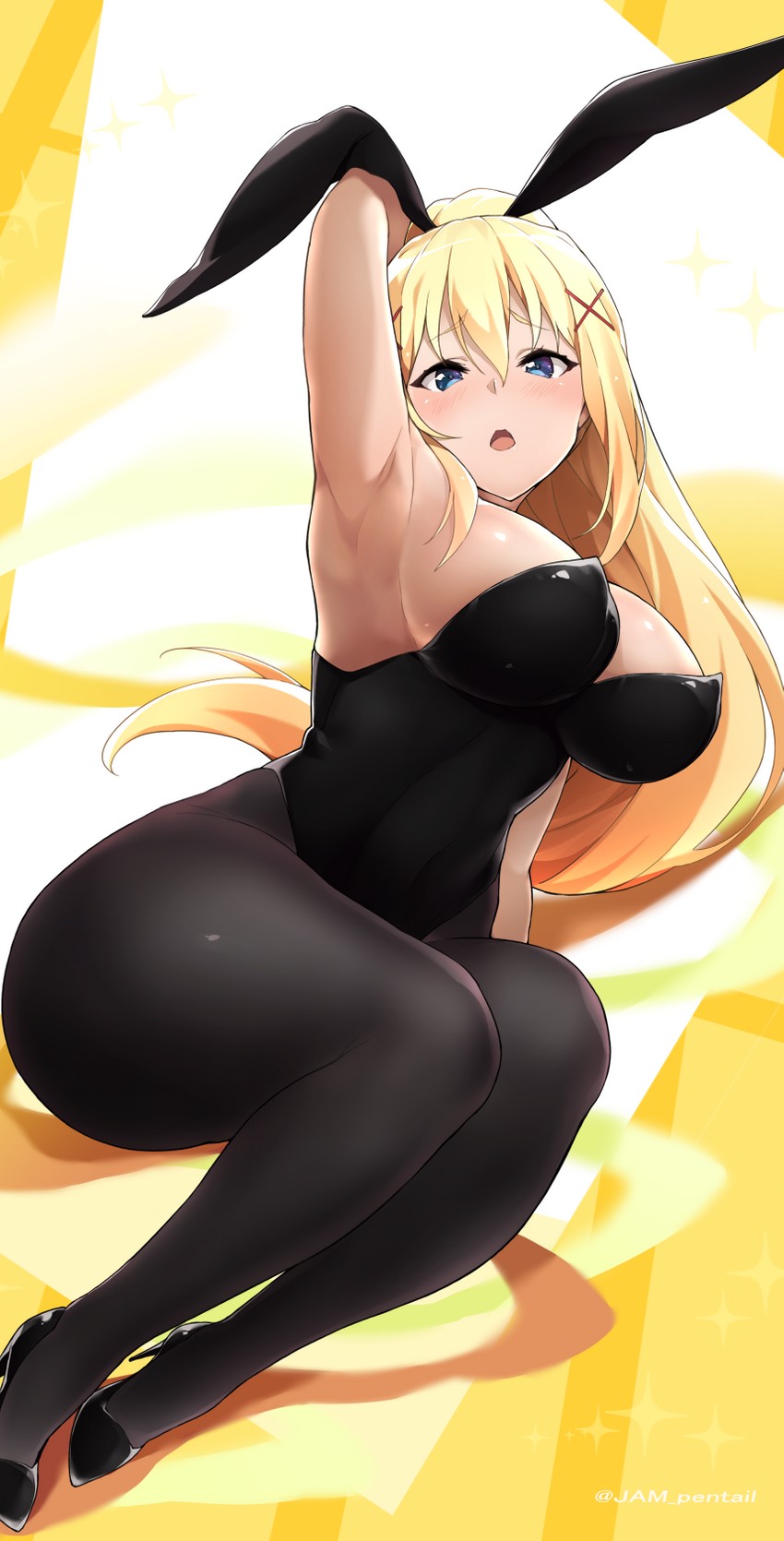 darkness (kono subarashii sekai ni shukufuku wo!) drawn by jampen