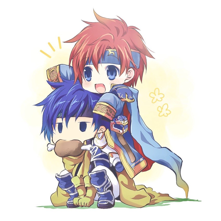 eliwood, greil, ike, and roy (fire emblem and 4 more) drawn by shirayuki_shion