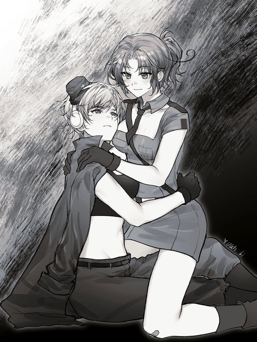 northern italy and germany (axis powers hetalia) drawn by yuanli804