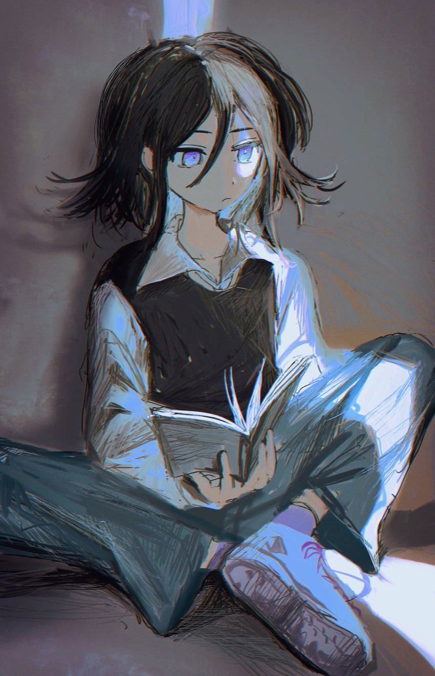 oma kokichi (danganronpa and 1 more) drawn by tama_rick