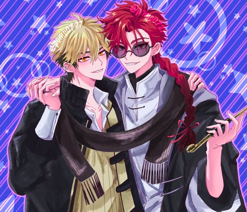 xia fei and xiao weiying (shiguang dailiren) drawn by pomp0727