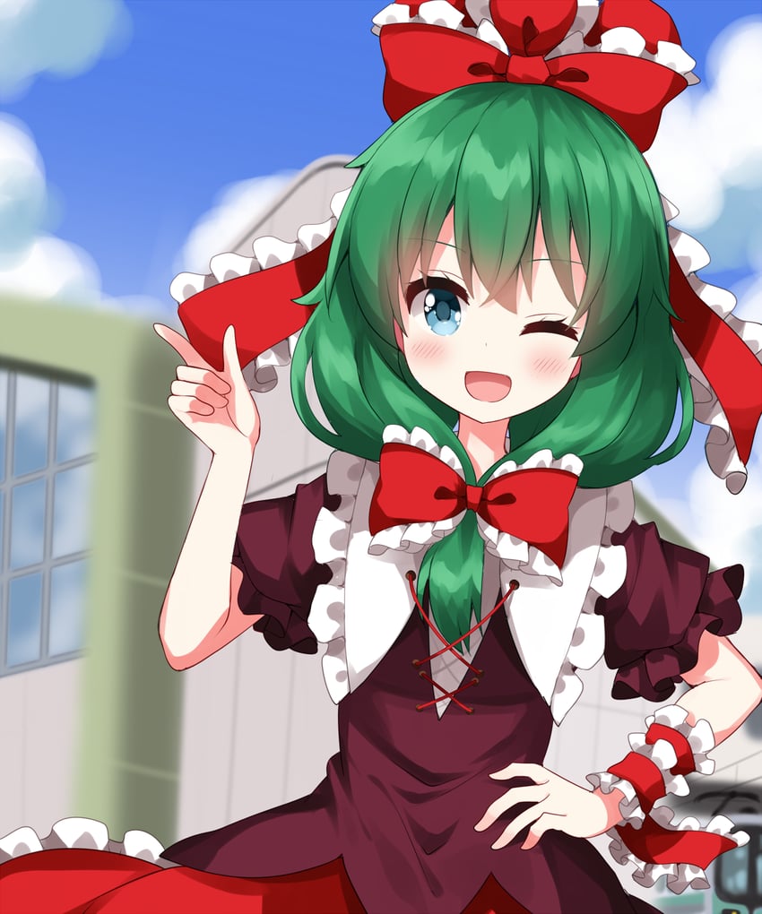 kagiyama hina (touhou) drawn by ruu_(tksymkw)