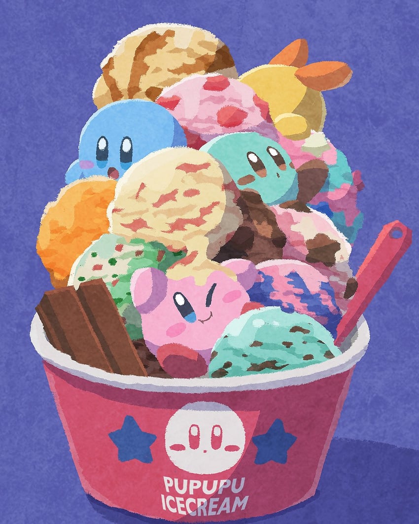 kirby (kirby and 1 more) drawn by miclot