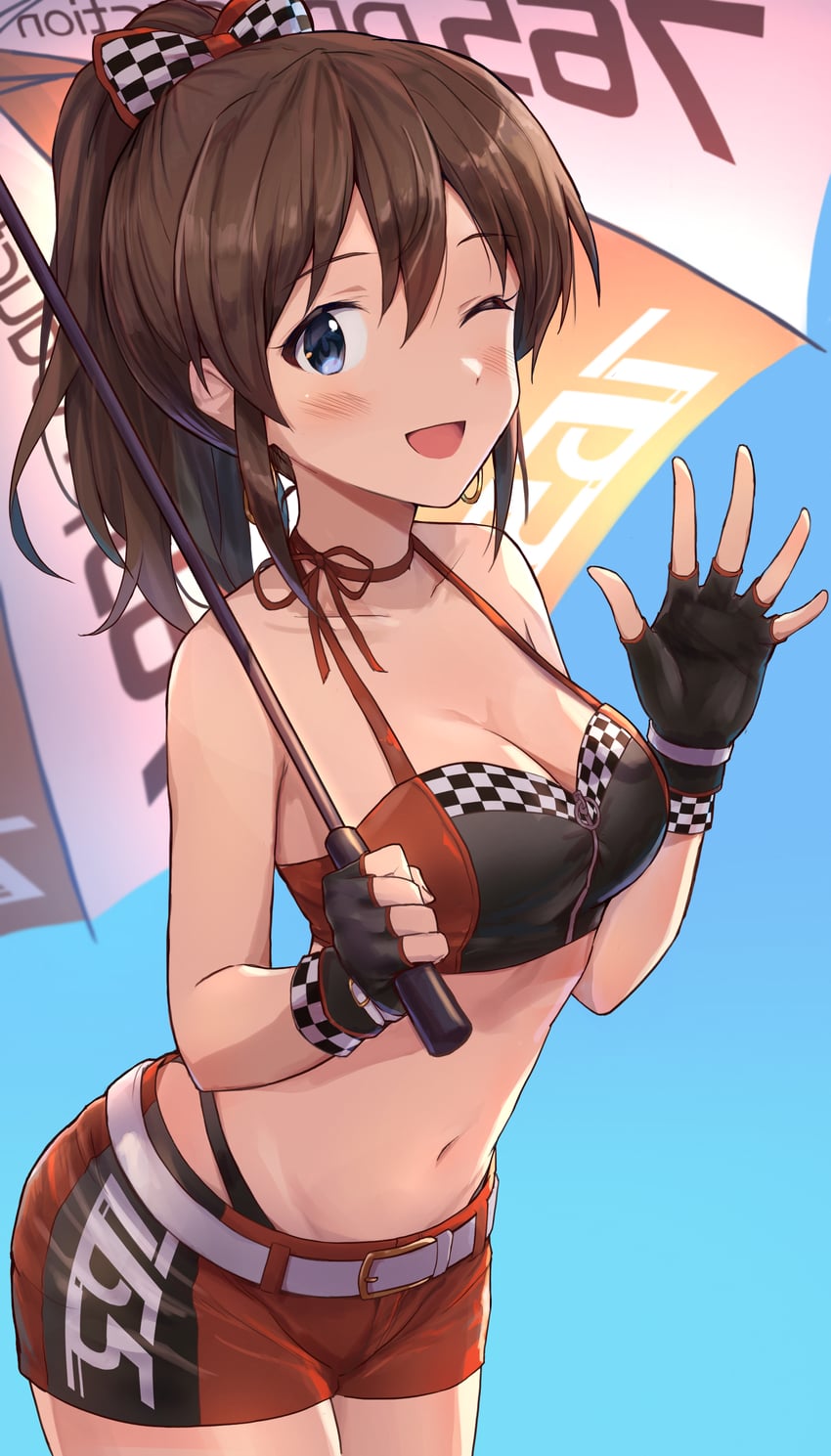 satake minako (idolmaster and 1 more) drawn by shuucream_(syuichi)