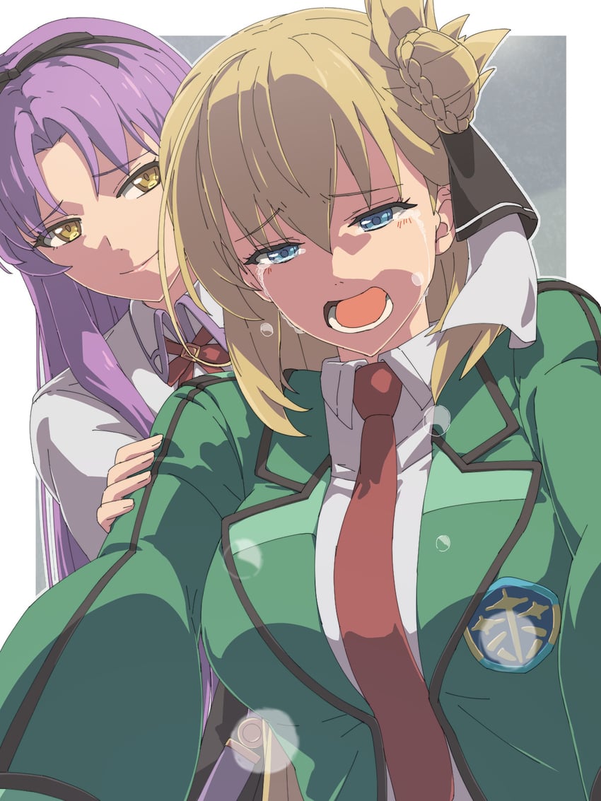 renne and agnes claudel (eiyuu densetsu and 2 more) drawn by chiharu_(9654784)
