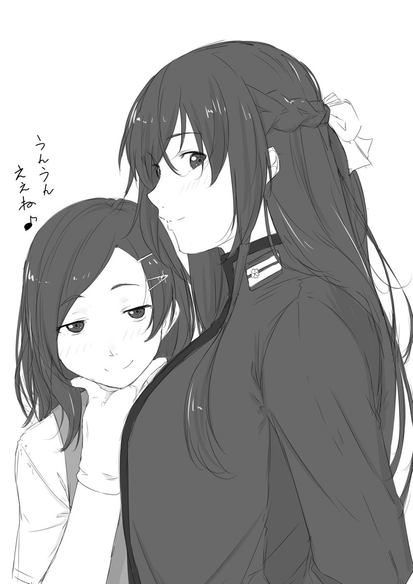 female admiral, kuroshio, tatebayashi sakurako, and kuroshio kai ni (kantai collection) drawn by niwatazumi