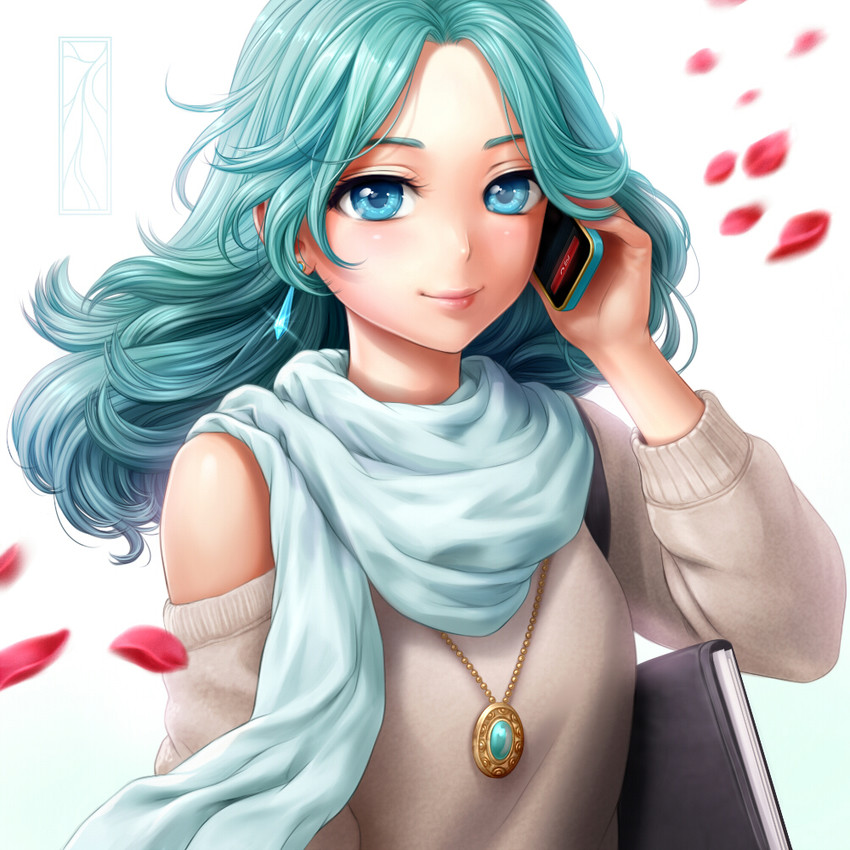 kaiou michiru (bishoujo senshi sailor moon) drawn by kotikomori