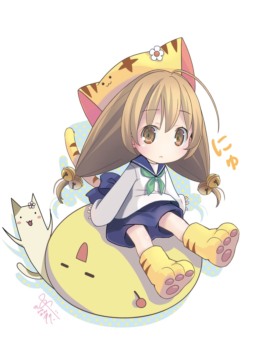 puchiko, gema, and hokke mirin (di gi charat) drawn by pop_(electromagneticwave)