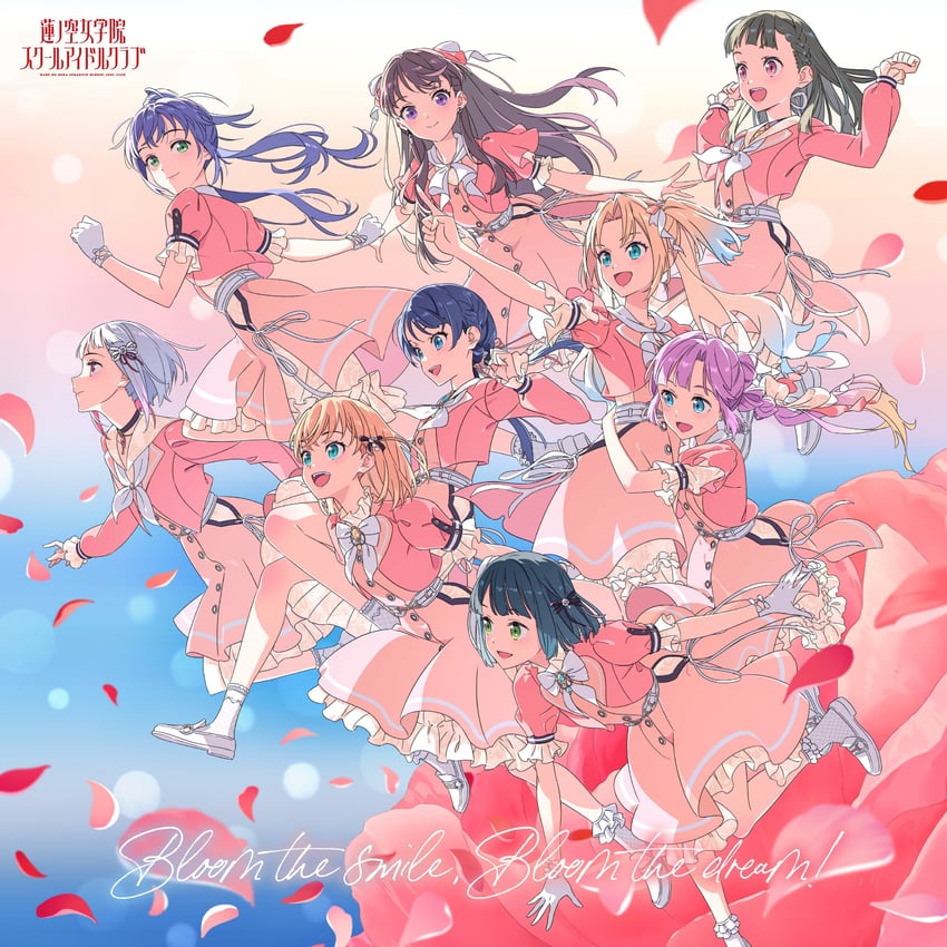 hinoshita kaho, fujishima megumi, otomune kozue, murano sayaka, yugiri tsuzuri, and 4 more (love live! and 1 more) drawn by katoh_akatsuki