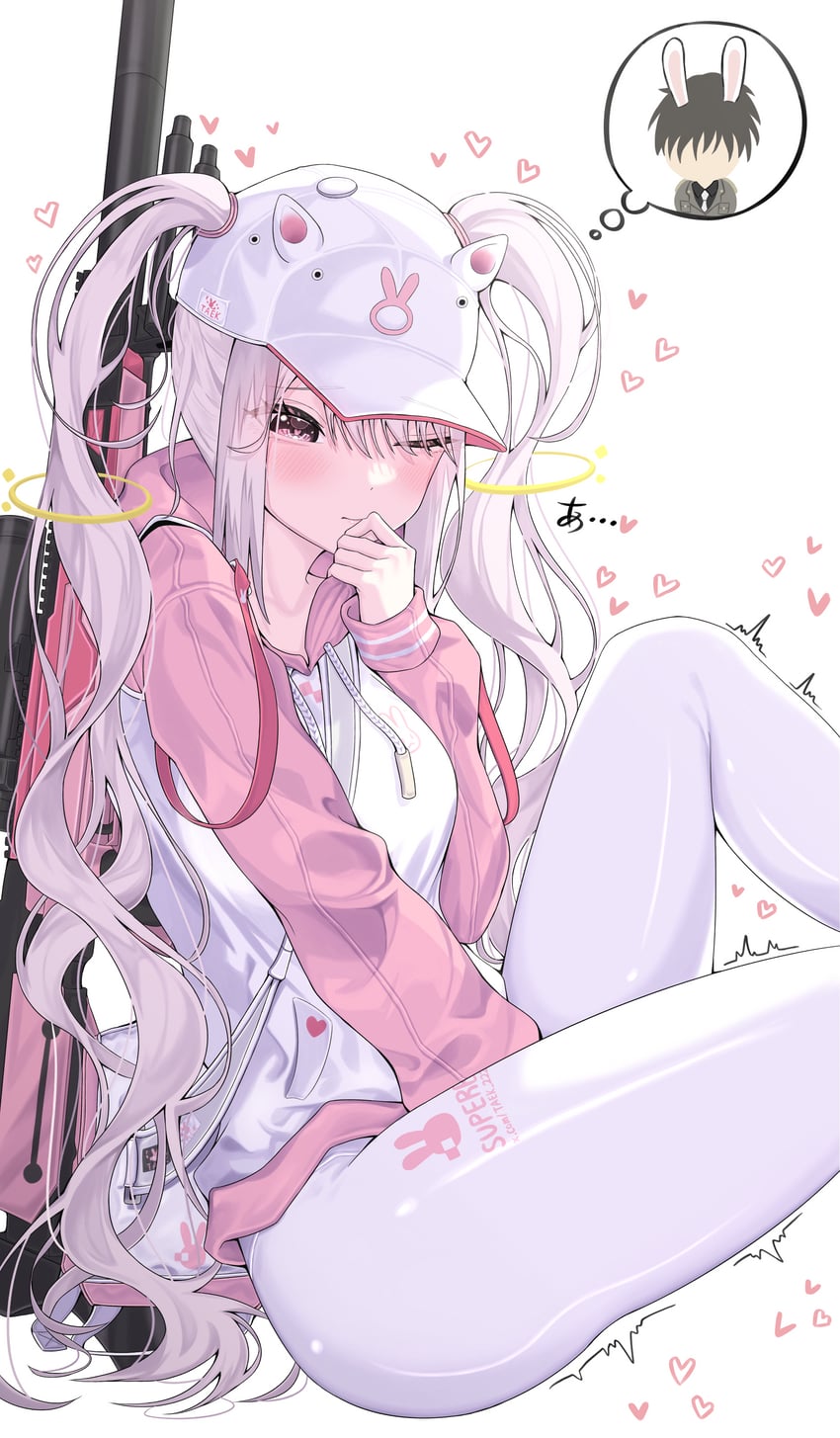 commander and alice (goddess of victory: nikke) drawn by taek