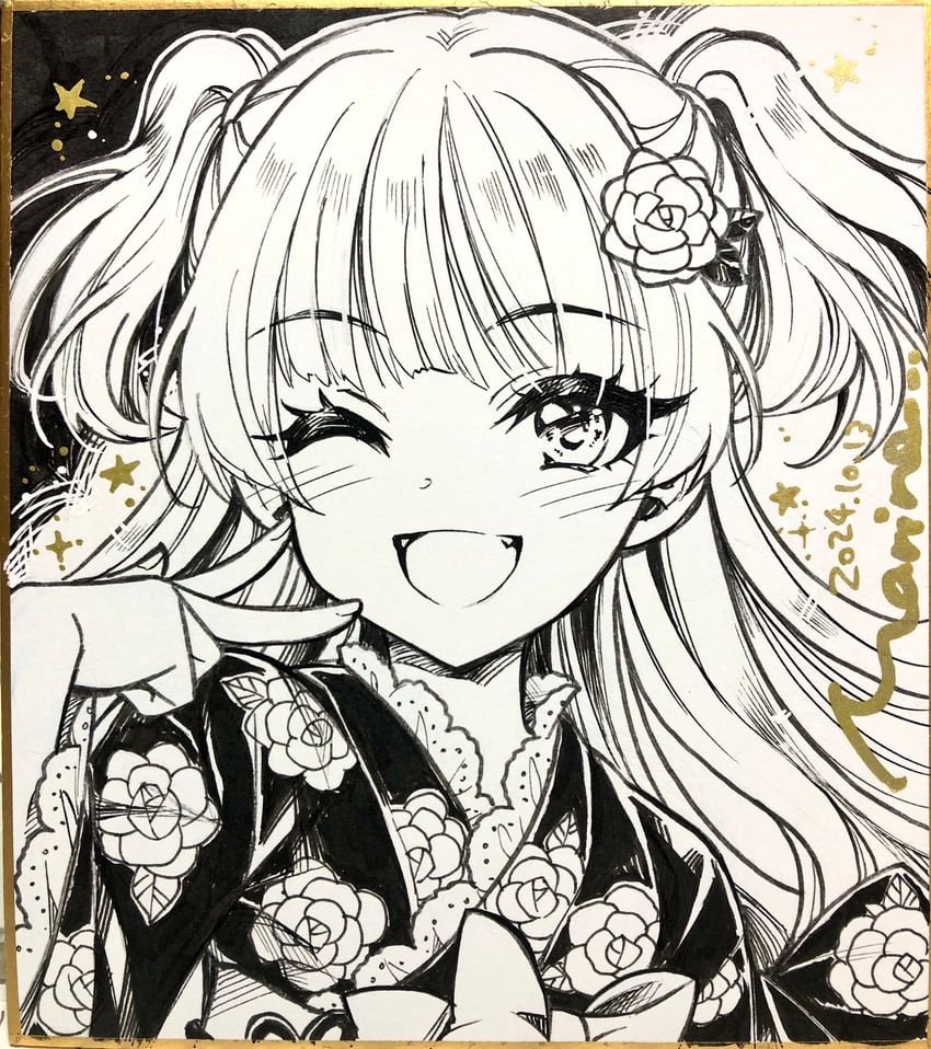 jougasaki rika (idolmaster and 1 more) drawn by marine_(confeitokobo)