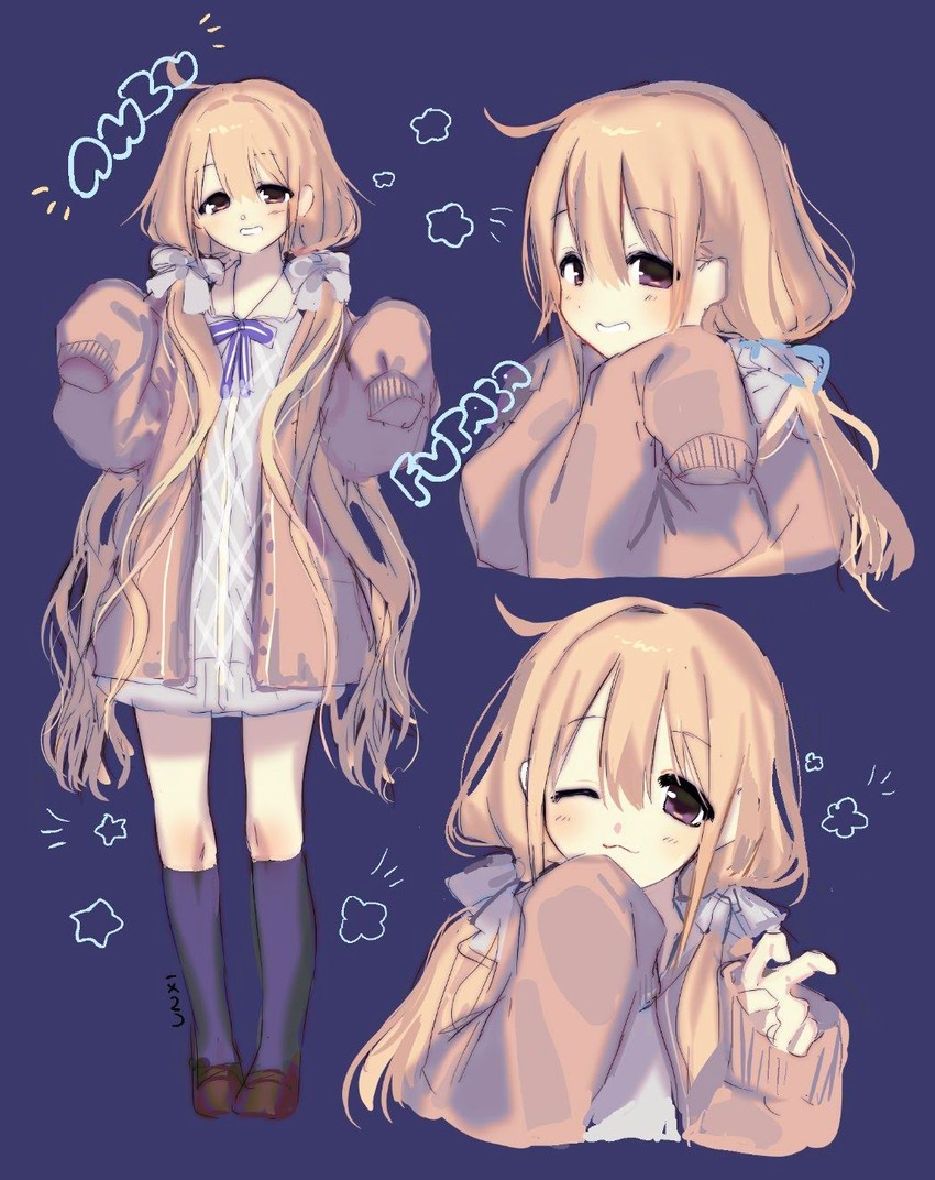 futaba anzu (idolmaster and 1 more) drawn by unxi