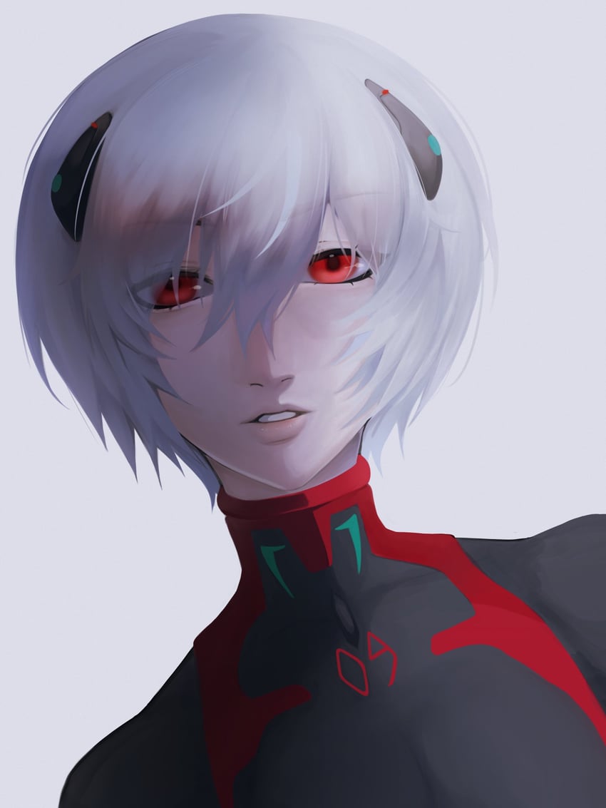 ayanami rei (neon genesis evangelion and 2 more) drawn by kykaisen