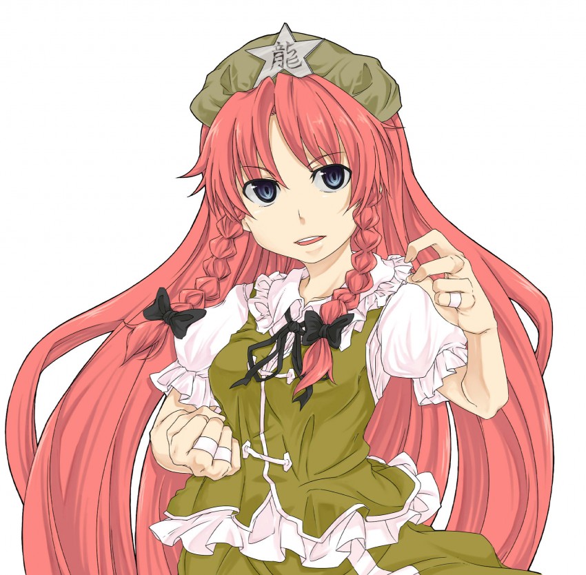 hong meiling (touhou) drawn by itsuki_(nanairo_megane)