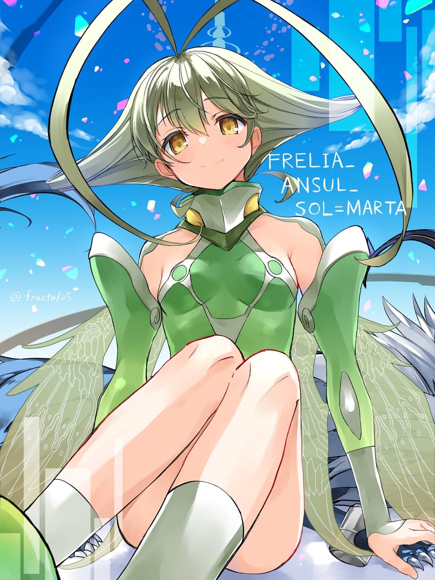 frelia and shun (ar tonelico and 1 more) drawn by fractal_(fractal25)