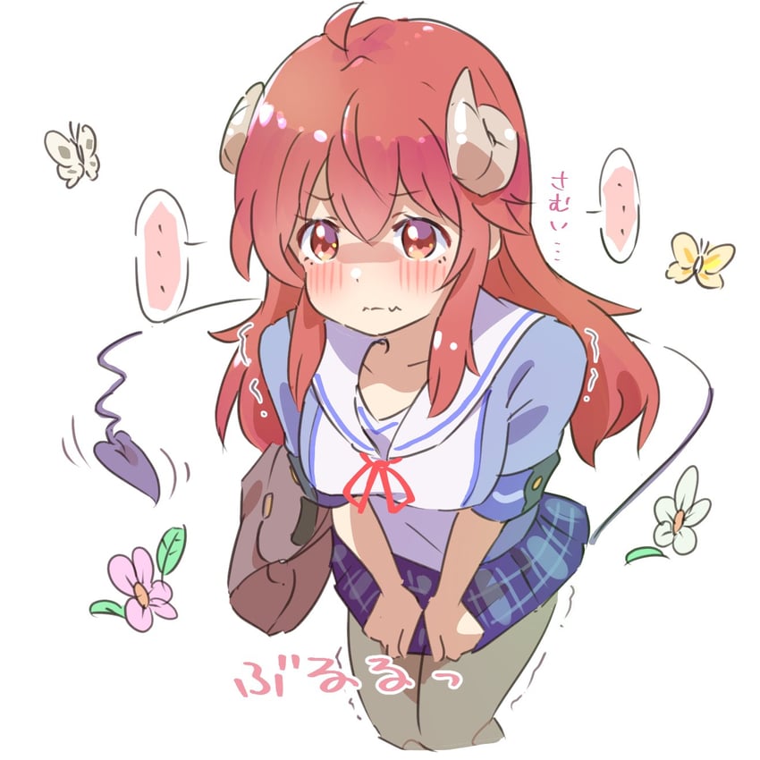 yoshida yuuko (machikado mazoku) drawn by icorasama